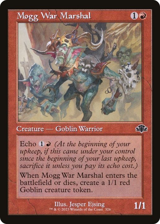 Mogg War Marshal in the group Magic the Gathering / Types / Creatures / Warrior at Proxyprinters.com (92063)