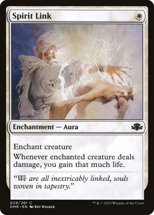 Spirit Link in the group Magic the Gathering / Types / Colors / White at Proxyprinters.com (92065)