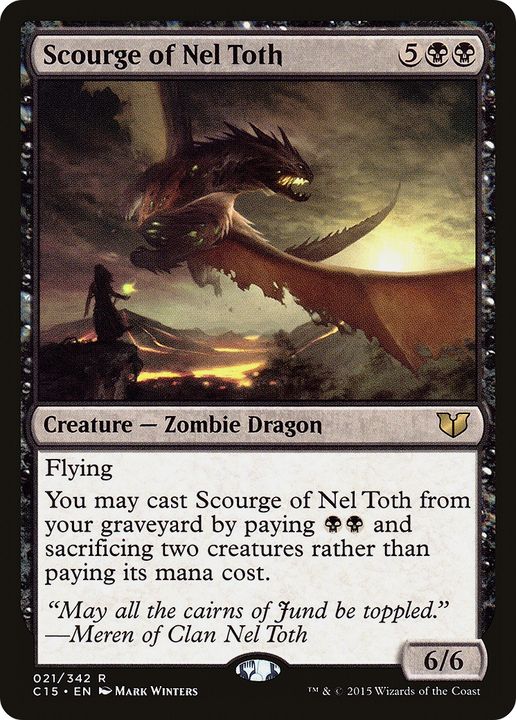 Scourge of Nel Toth in the group Magic the Gathering / Sets / Commander 2015 at Proxyprinters.com (92071)