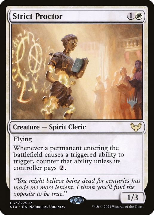 Strict Proctor in the group Magic the Gathering / Types / Colors / White at Proxyprinters.com (92072)