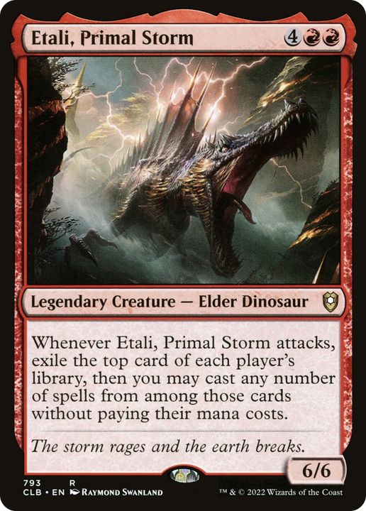 Etali, Primal Storm in the group Magic the Gathering / Sets / Commander Legends: Battle for Baldur's Gate at Proxyprinters.com (92073)