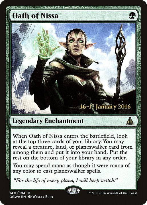 Oath of Nissa in the group Singles at Proxyprinters.com (92074)