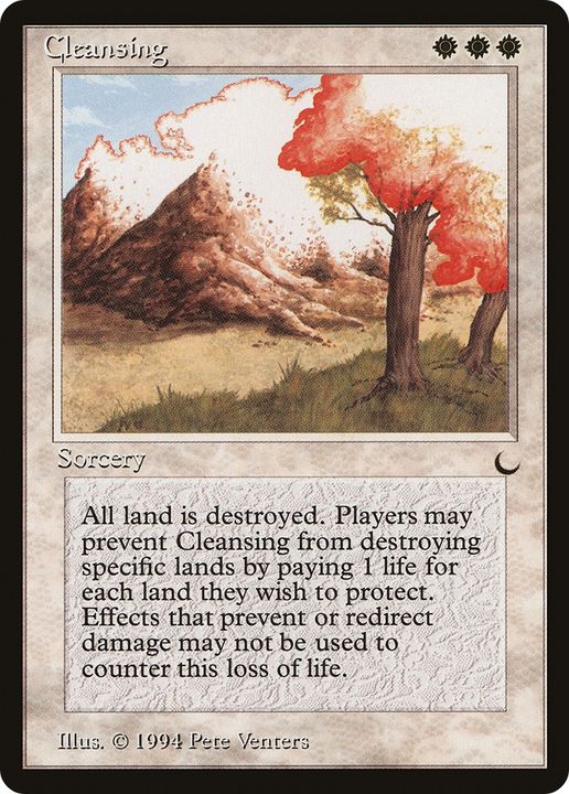 Cleansing in the group Magic the Gathering / Types / Colors / White at Proxyprinters.com (92095)