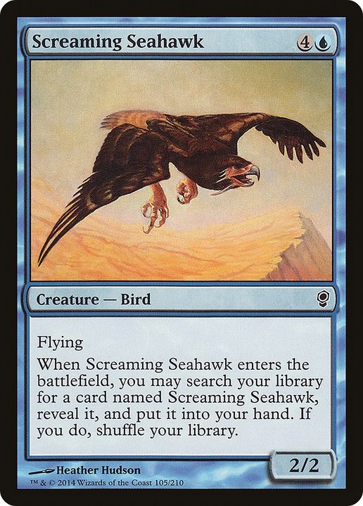 Screaming Seahawk in the group Magic the Gathering / Sets / Conspiracy at Proxyprinters.com (92128)