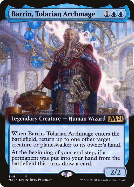 Barrin, Tolarian Archmage in the group Magic the Gathering / Sets / Core Set 2021 at Proxyprinters.com (92137)