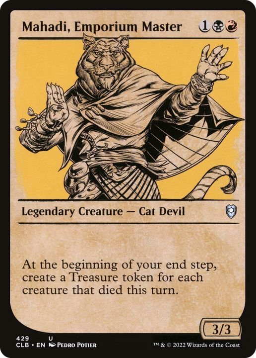 Mahadi, Emporium Master in the group Magic the Gathering / Types / Colors / Multicolors / B, R at Proxyprinters.com (92168)