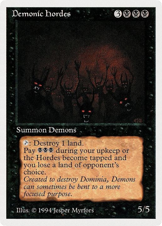 Demonic Hordes in the group Advanced search at Proxyprinters.com (9217)