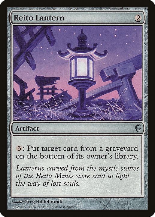 Reito Lantern in the group Magic the Gathering / Types / Artifacts / Artifact at Proxyprinters.com (92182)