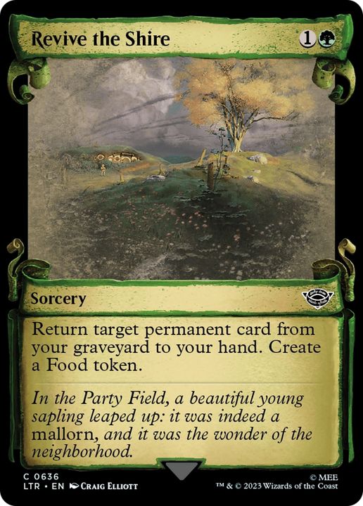 Revive the Shire in the group Magic the Gathering / Types / Colors / Green at Proxyprinters.com (92192)