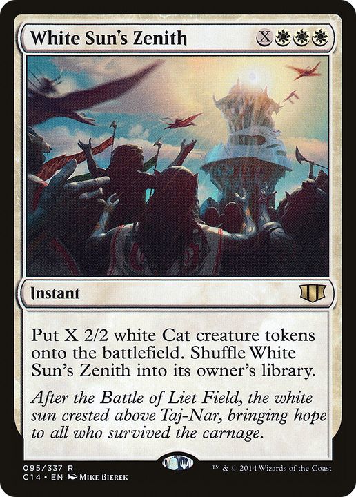 White Sun's Zenith in the group Magic the Gathering / Types / Colors / White at Proxyprinters.com (92219)