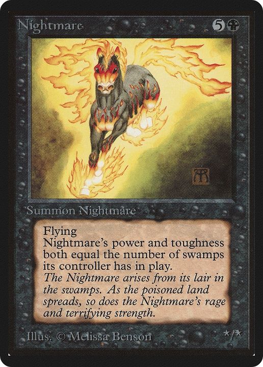 Nightmare in the group Magic the Gathering / Sets / Limited Edition Beta at Proxyprinters.com (92220)