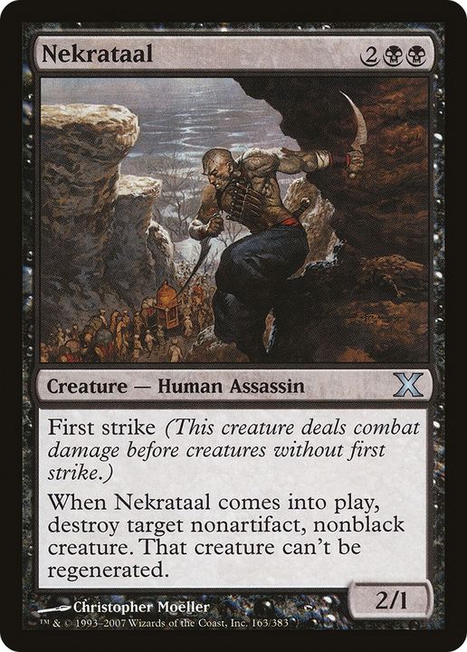 Nekrataal in the group Magic the Gathering / Types / Colors / Black at Proxyprinters.com (92283)