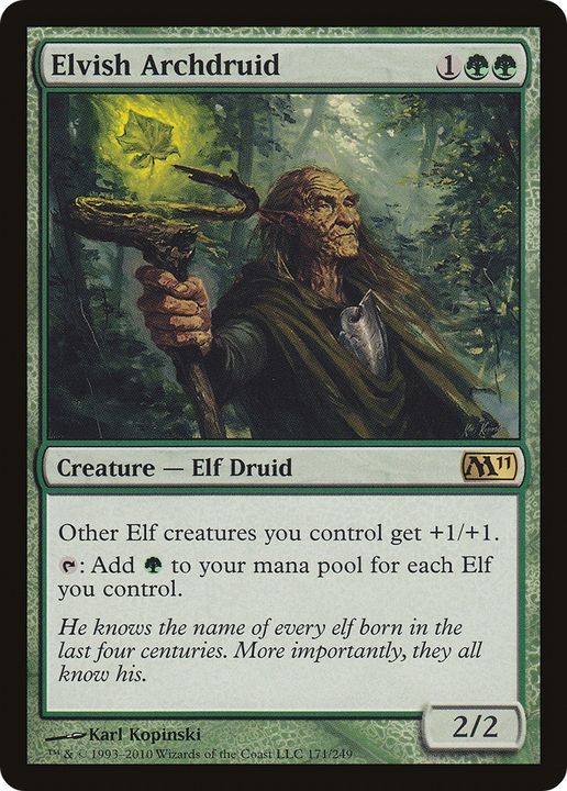 Elvish Archdruid in the group Magic the Gathering / Types / Colors / Green at Proxyprinters.com (92310)