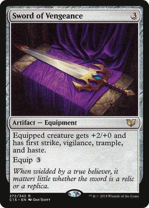 Sword of Vengeance in the group Magic the Gathering / Types / Artifacts / Artifact at Proxyprinters.com (9232)