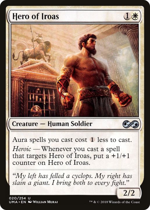 Hero of Iroas in the group Magic the Gathering / Types / Colors / White at Proxyprinters.com (92331)