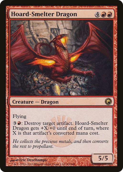 Hoard-Smelter Dragon in the group Magic the Gathering / Types / Colors / Red at Proxyprinters.com (92358)