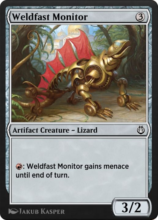 Weldfast Monitor in the group Magic the Gathering / Types / Colors / Colorless at Proxyprinters.com (92380)