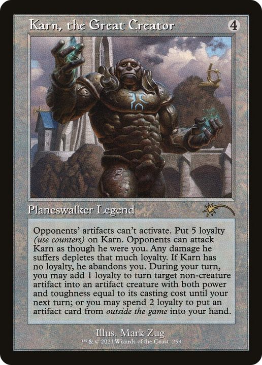 Karn, the Great Creator in the group Magic the Gathering / Types / Colors / Colorless at Proxyprinters.com (92384)