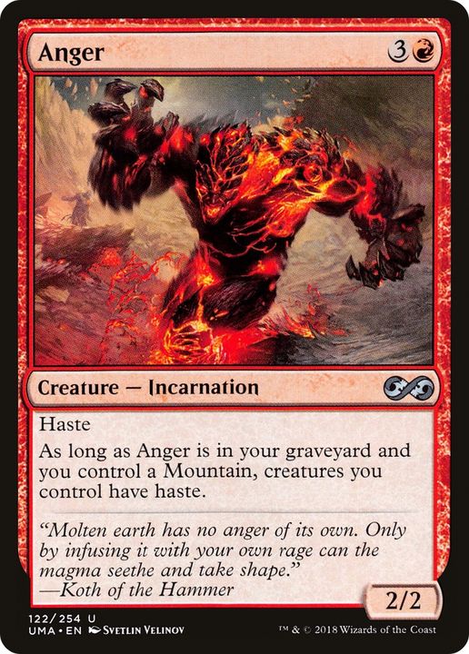 Anger in the group Magic the Gathering / Types / Colors / Red at Proxyprinters.com (92417)