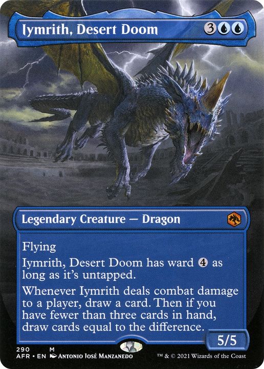 Iymrith, Desert Doom in the group Magic the Gathering / Types / Colors / Blue at Proxyprinters.com (92439)