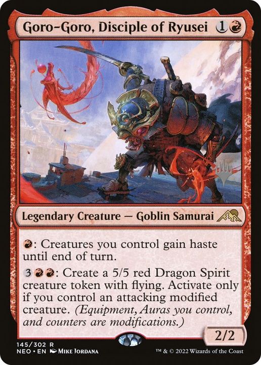 Goro-Goro, Disciple of Ryusei in the group Magic the Gathering / Types / Creatures / Goblin at Proxyprinters.com (9244)