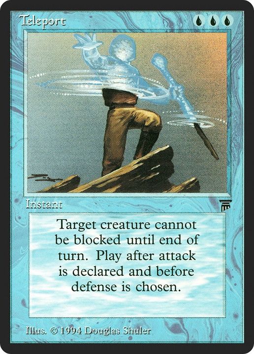 Teleport in the group Magic the Gathering / Types / Colors / Blue at Proxyprinters.com (9246)