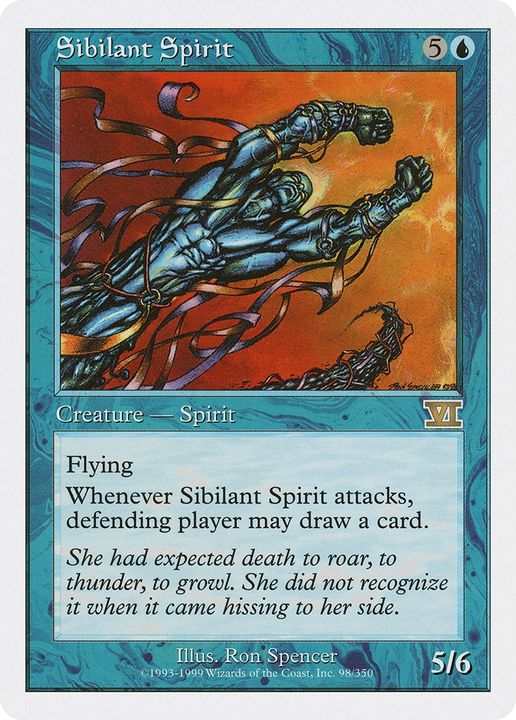 Sibilant Spirit in the group Magic the Gathering / Types / Colors / Blue at Proxyprinters.com (92466)