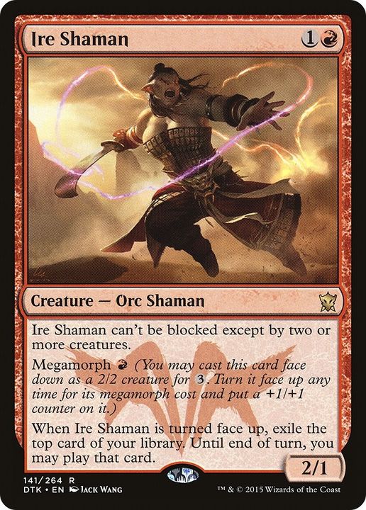 Ire Shaman in the group Magic the Gathering / Types / Colors / Red at Proxyprinters.com (9247)