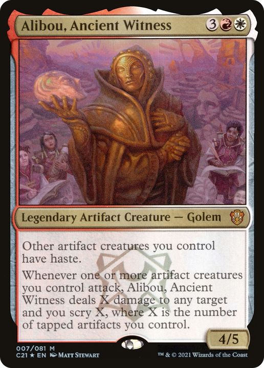 Alibou, Ancient Witness in the group Magic the Gathering / Sets / Commander 2021 at Proxyprinters.com (92484)