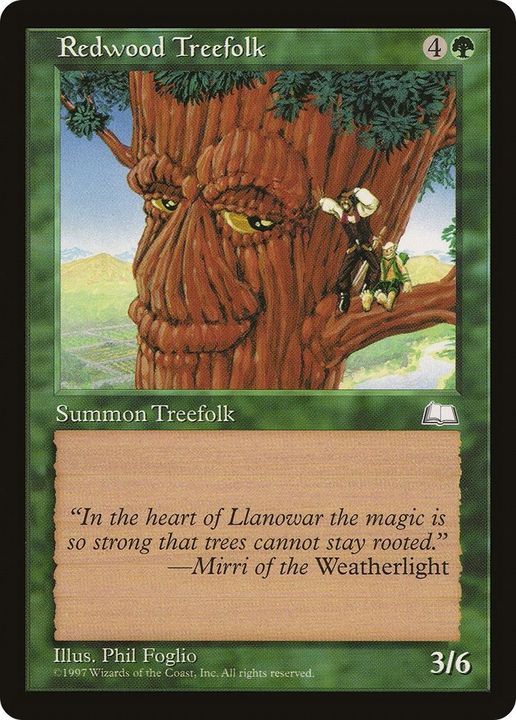 Redwood Treefolk in the group Magic the Gathering / Types / Colors / Green at Proxyprinters.com (925)