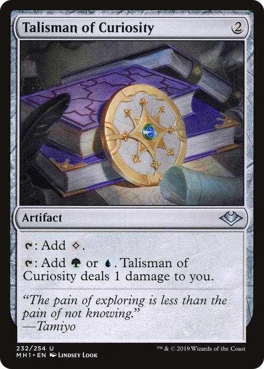 Talisman of Curiosity in the group Magic the Gathering / Sets / Modern Horizons 2 at Proxyprinters.com (92523)