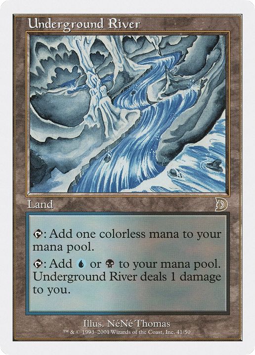 Underground River in the group Magic the Gathering / Sets / Defeat a God at Proxyprinters.com (92527)