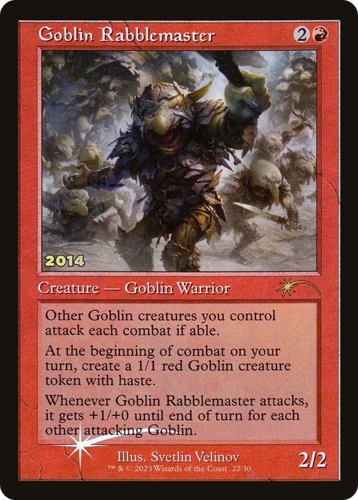 Goblin Rabblemaster in the group Singles at Proxyprinters.com (92529)