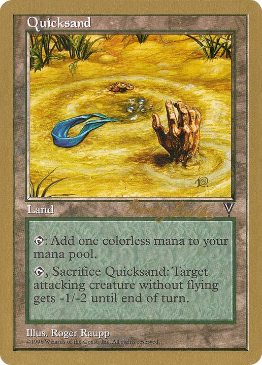 Quicksand in the group Magic the Gathering / Types / Colors / Colorless at Proxyprinters.com (92570)