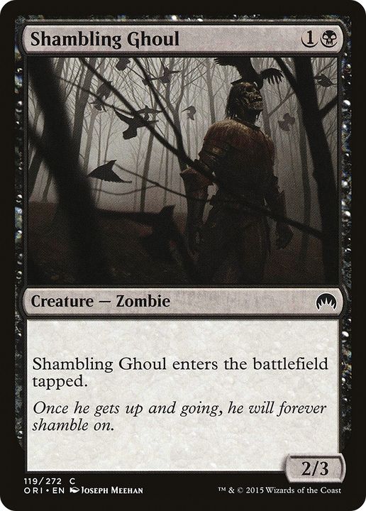 Shambling Ghoul in the group Magic the Gathering / Types / Colors / Black at Proxyprinters.com (92579)