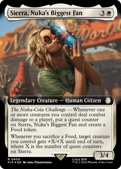 Sierra, Nuka's Biggest Fan in the group Magic the Gathering / Types / Colors / White at Proxyprinters.com (92581)