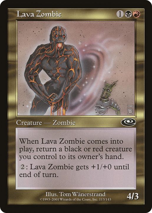 Lava Zombie in the group Magic the Gathering / Sets / Planeshift at Proxyprinters.com (92587)