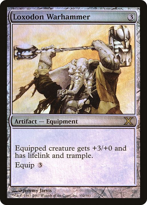 Loxodon Warhammer in the group Magic the Gathering / Sets / Tenth Edition at Proxyprinters.com (92591)