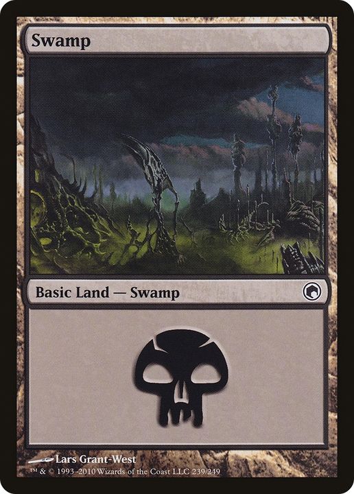 Swamp in the group Magic the Gathering / Sets / Scars of Mirrodin at Proxyprinters.com (92593)