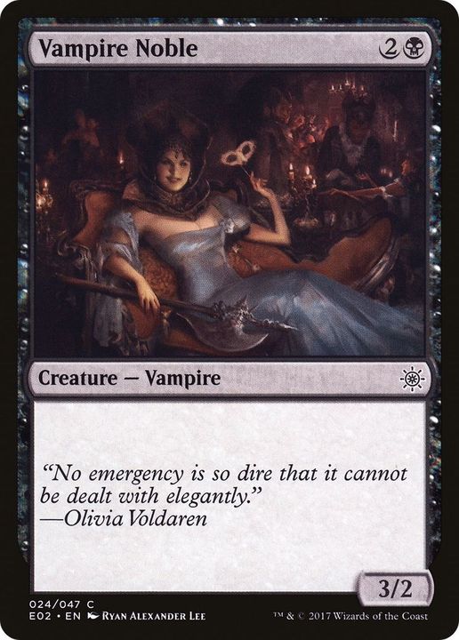 Vampire Noble in the group Magic the Gathering / Sets / Explorers of Ixalan at Proxyprinters.com (9262)