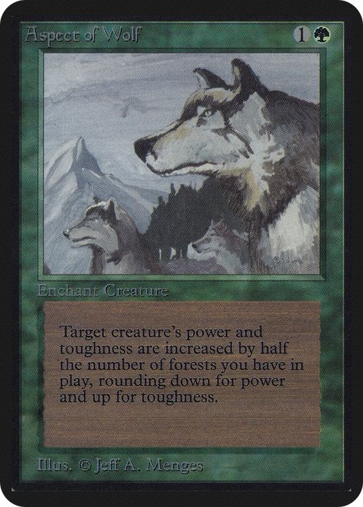 Aspect of Wolf in the group Singles at Proxyprinters.com (92629)