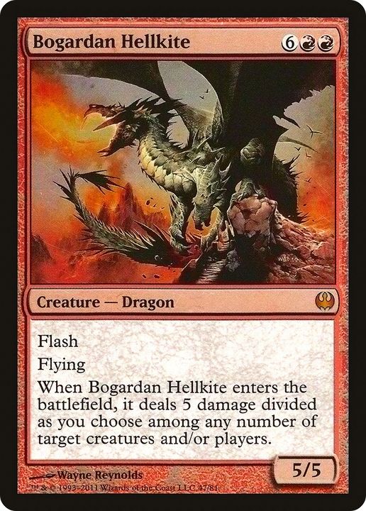 Bogardan Hellkite in the group Magic the Gathering / Types / Colors / Red at Proxyprinters.com (92635)