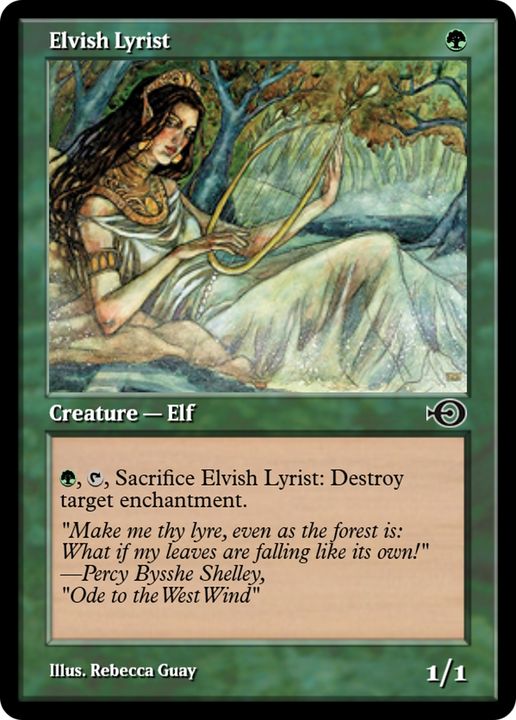 Elvish Lyrist in the group Magic the Gathering / Sets / Magic Origins Clash Pack at Proxyprinters.com (92644)