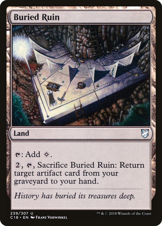 Buried Ruin in the group Magic the Gathering / Types / Colors / Colorless at Proxyprinters.com (92656)