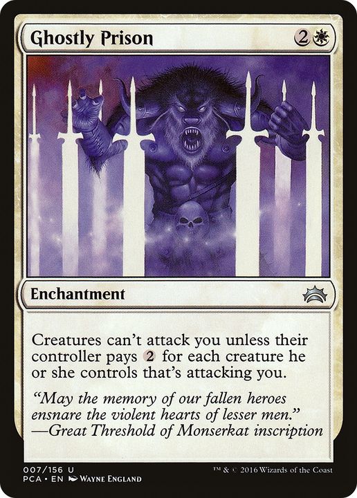 Ghostly Prison in the group Magic the Gathering / Sets / Planechase Anthology at Proxyprinters.com (92669)