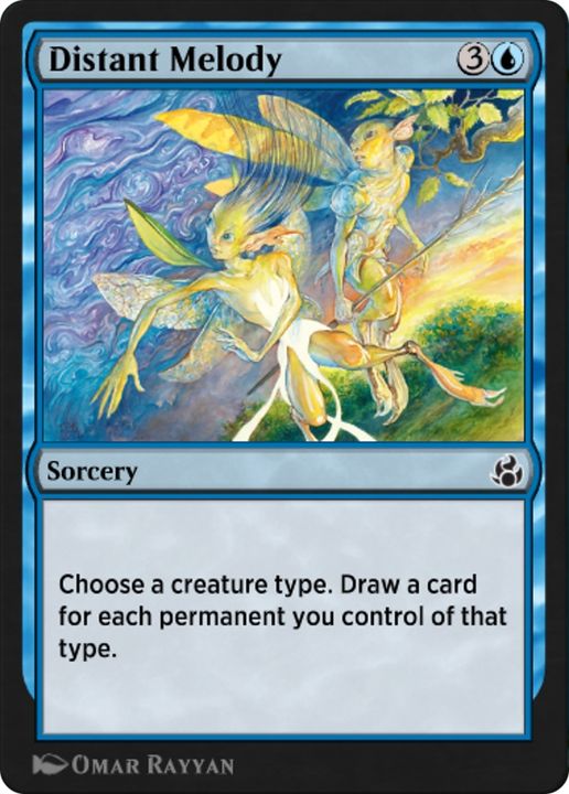 Distant Melody in the group Magic the Gathering / Types / Colors / Blue at Proxyprinters.com (92672)