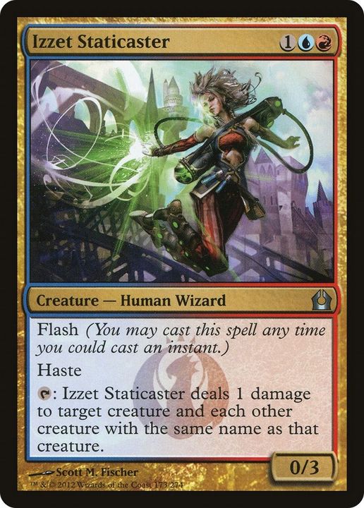 Izzet Staticaster in the group Magic the Gathering / Sets / Revised Edition at Proxyprinters.com (9271)