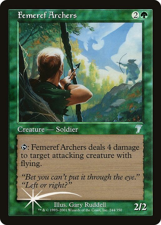 Femeref Archers in the group Magic the Gathering / Types / Colors / Green at Proxyprinters.com (92718)