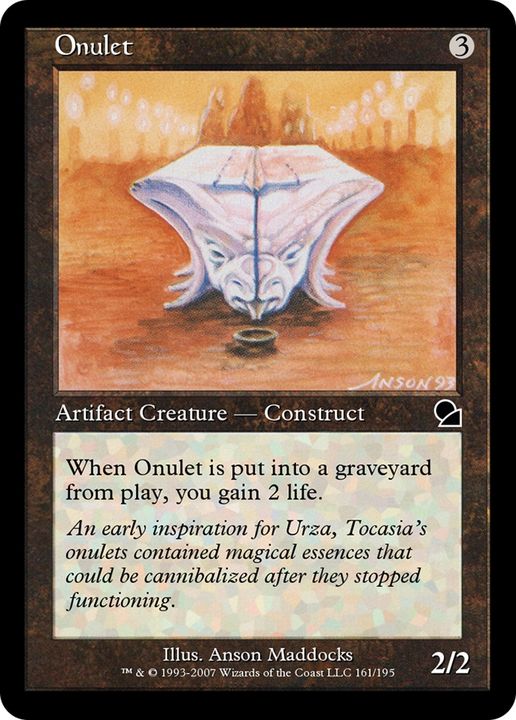 Onulet in the group Magic the Gathering / Types / Colors / Colorless at Proxyprinters.com (92722)