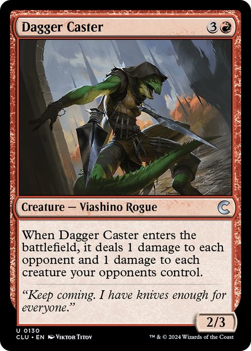 Dagger Caster in the group Magic the Gathering / Types / Colors / Red at Proxyprinters.com (92724)